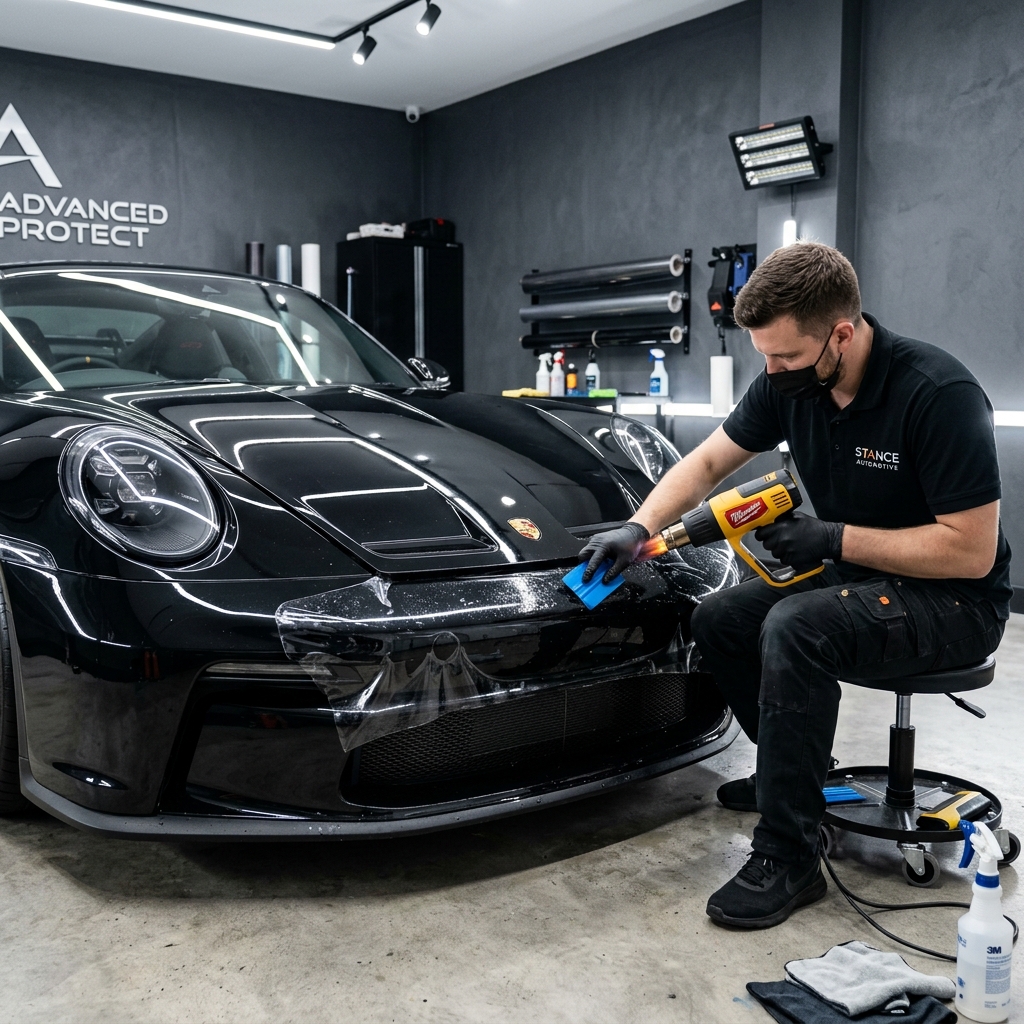 PPF kaplama araç üstü uygulama süreci